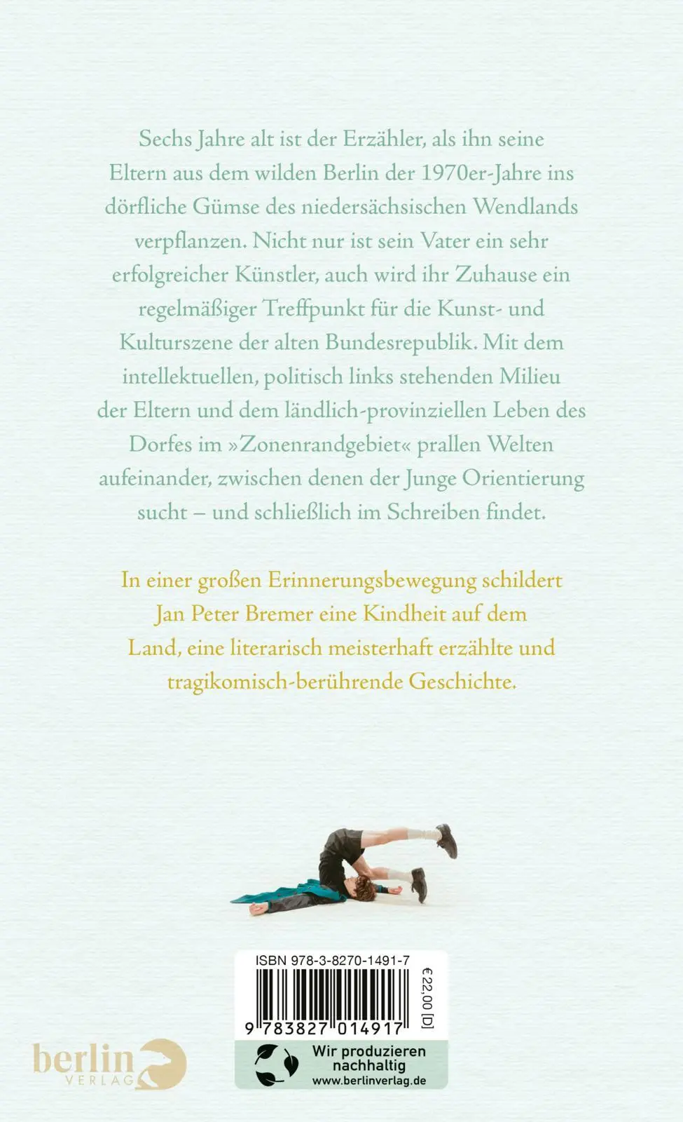 Rückseite: 9783827014917 | Nachhausekommen | Jan Peter Bremer | Buch | 208 S. | Deutsch | 2023
