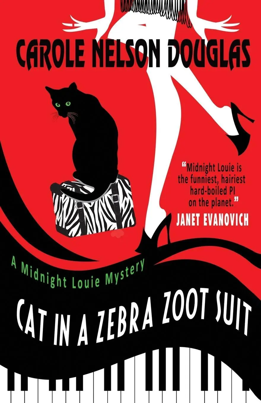 Cover: 9781943175017 | Cat in a Zebra Zoot Suit | A Midnight Louie Mystery | Douglas | Buch
