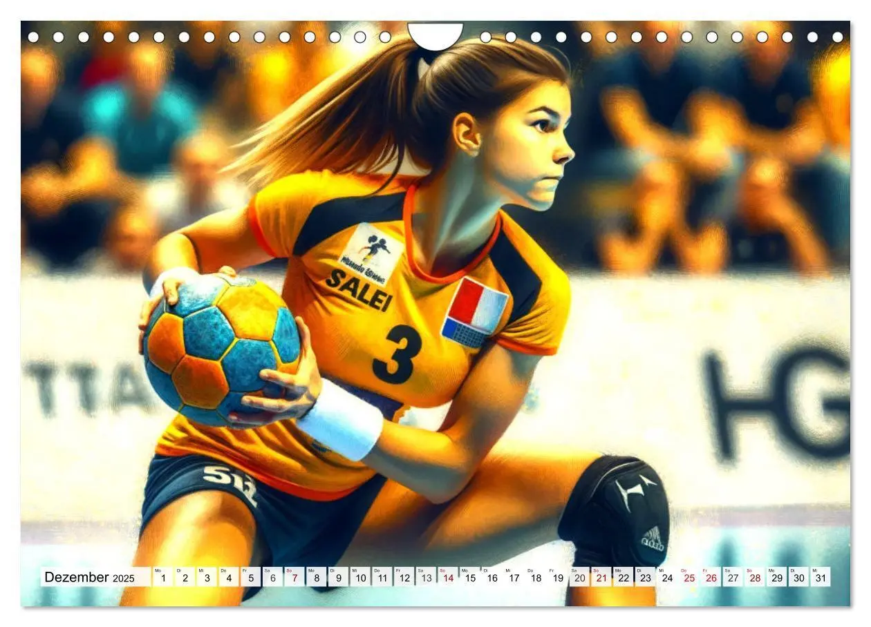 Bild: 9783383775017 | Handball Impressionismus, Künstlerische Handballaktionen im...