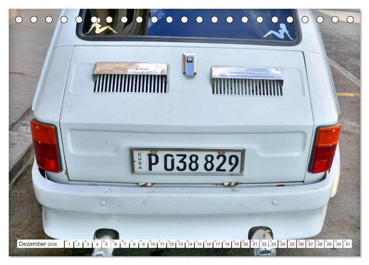 Bild: 9783457335017 | Best of Polski Fiat 126p (Tischkalender 2026 DIN A5 quer), CALVENDO...