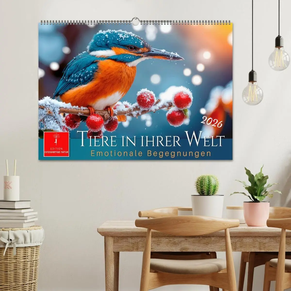 Bild: 9783516735017 | Tiere in ihrer Welt (Wandkalender 2026 DIN A2 quer), CALVENDO...