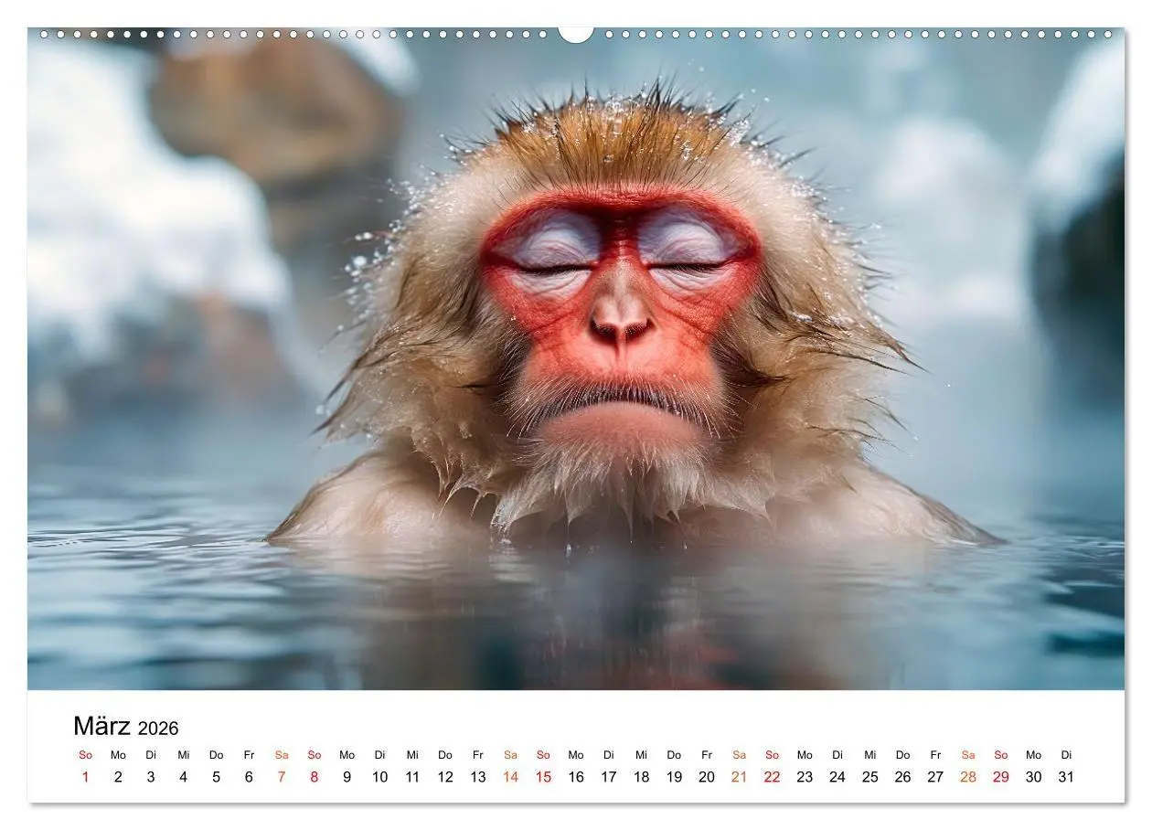 Bild: 9783516735017 | Tiere in ihrer Welt (Wandkalender 2026 DIN A2 quer), CALVENDO...