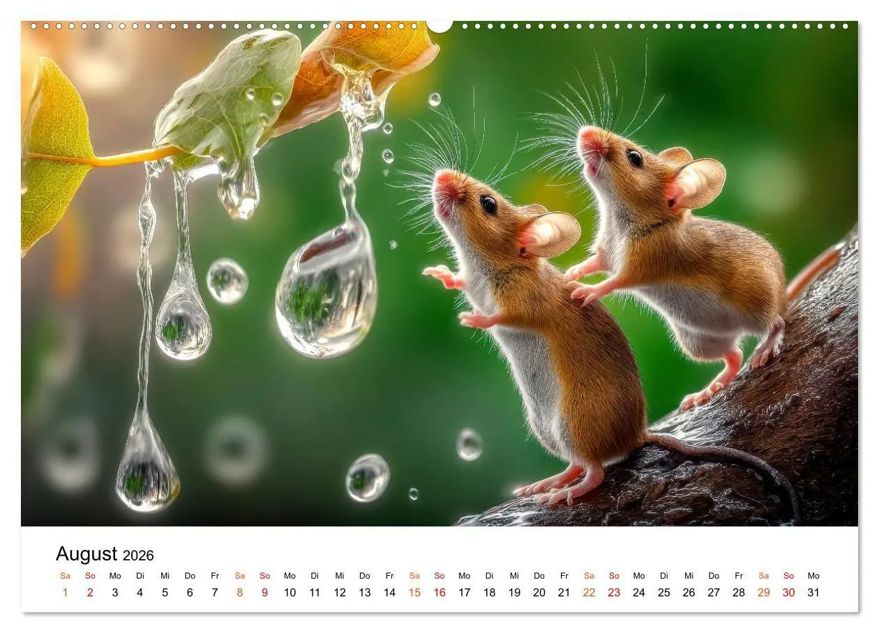 Bild: 9783516735017 | Tiere in ihrer Welt (Wandkalender 2026 DIN A2 quer), CALVENDO...