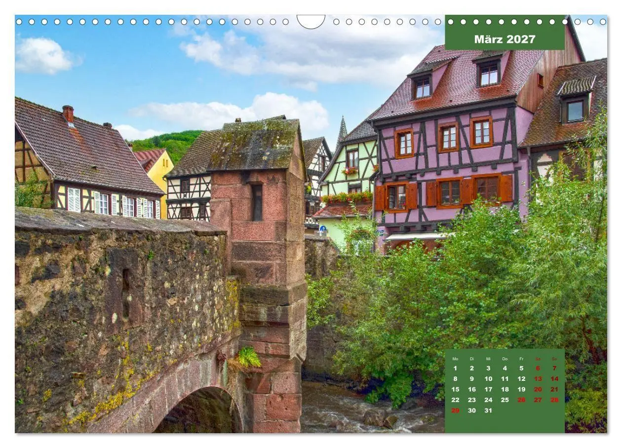 Bild: 9783569375017 | Kaisersberg Perle des Elsass (Wandkalender 2027 DIN A3 quer),...