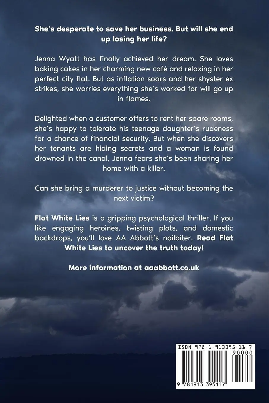 Rückseite: 9781913395117 | Flat White Lies | Aa Abbott | Taschenbuch | Englisch | 2023