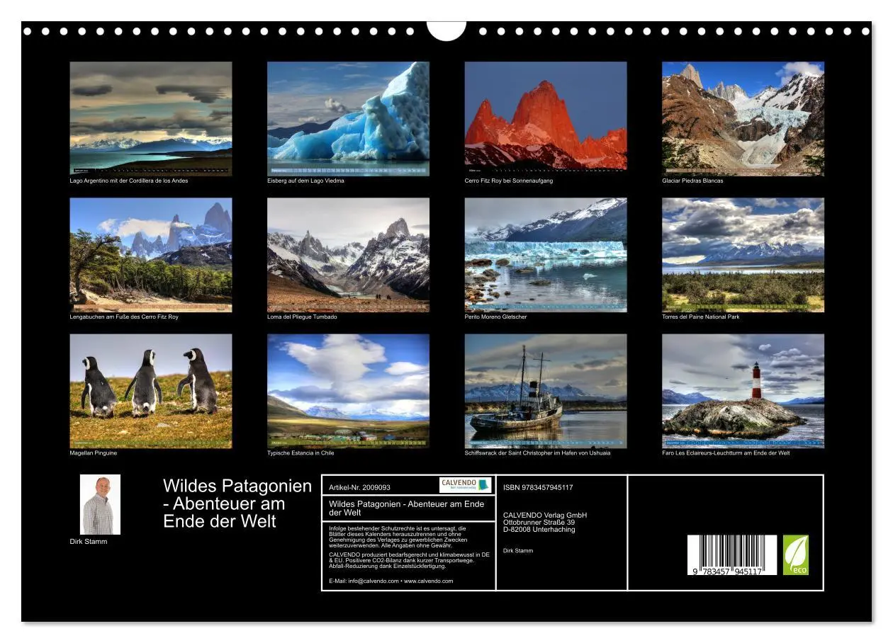 Bild: 9783457945117 | Wildes Patagonien - Abenteuer am Ende der Welt (Wandkalender 2026...