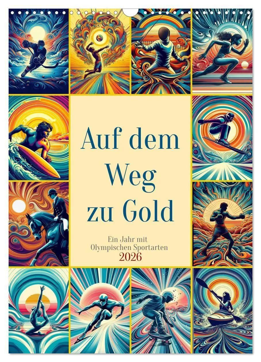 Cover: 9783516655117 | Auf dem Weg zu Gold - Ein Jahr mit Olympischen Sportarten...