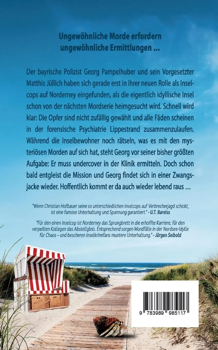 Rückseite: 9783989985117 | Geschrei auf Norderney Die humorvolle Nordsee-Krimi-Reihe | Hofbauer