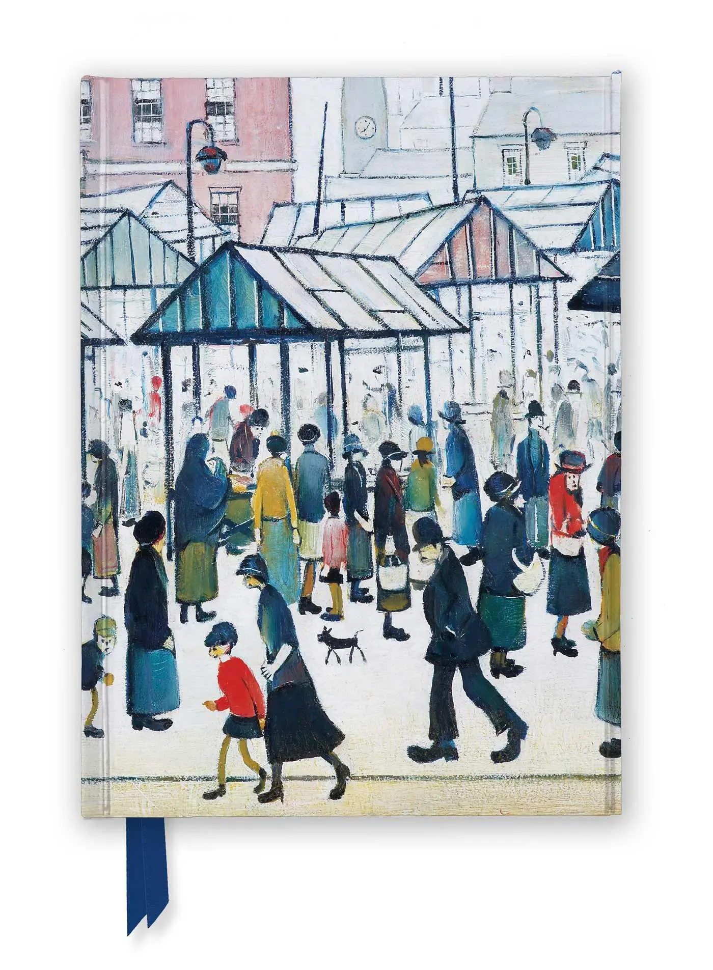 L.S. Lowry: Market Scene (Foiled Journal)