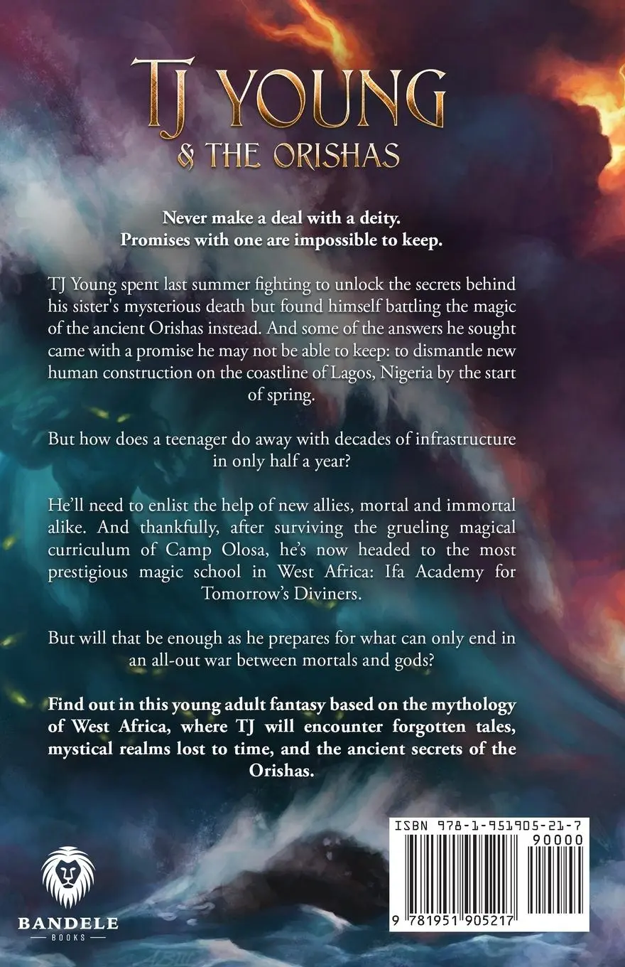 Rückseite: 9781951905217 | The Windweaver's Storm | An Old Gods Story | Antoine Bandele | Buch