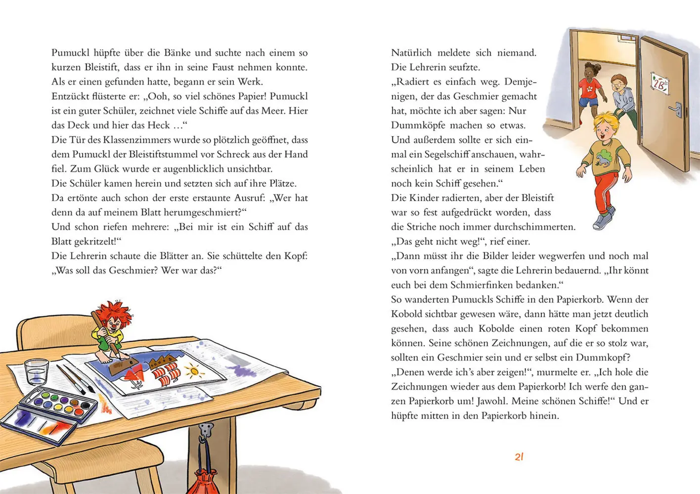 Bild: 9783440175217 | Pumuckl Schulgeschichten | Ellis Kaut (u. a.) | Buch | 152 S. | 2022