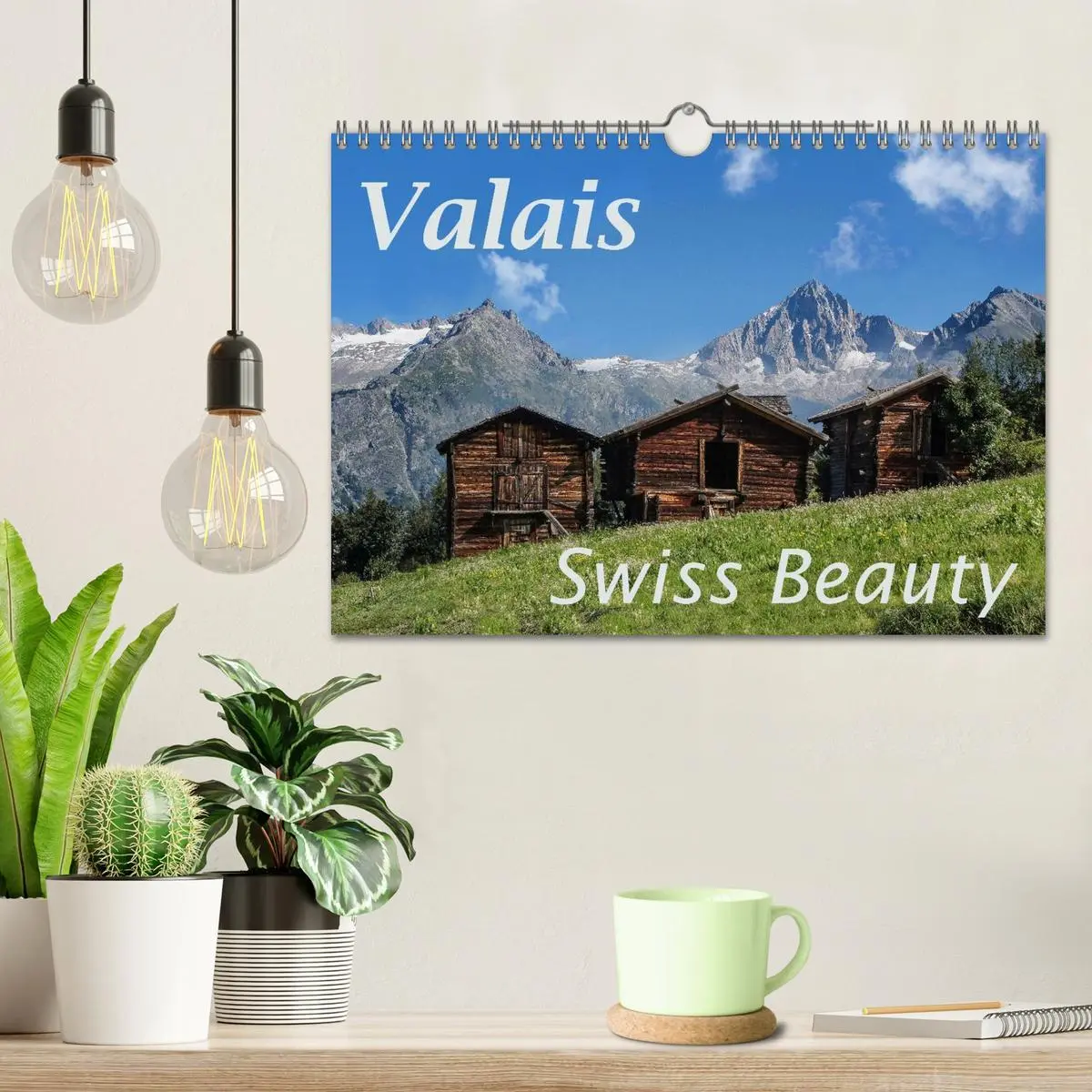 Bild: 9783516575217 | Valais Swiss Beauty (Wall Calendar 2026 DIN A4 landscape), CALVENDO...
