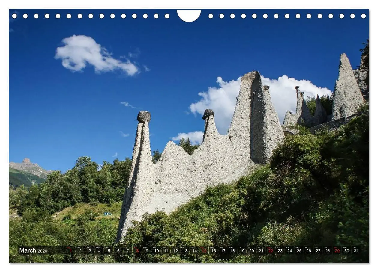 Bild: 9783516575217 | Valais Swiss Beauty (Wall Calendar 2026 DIN A4 landscape), CALVENDO...