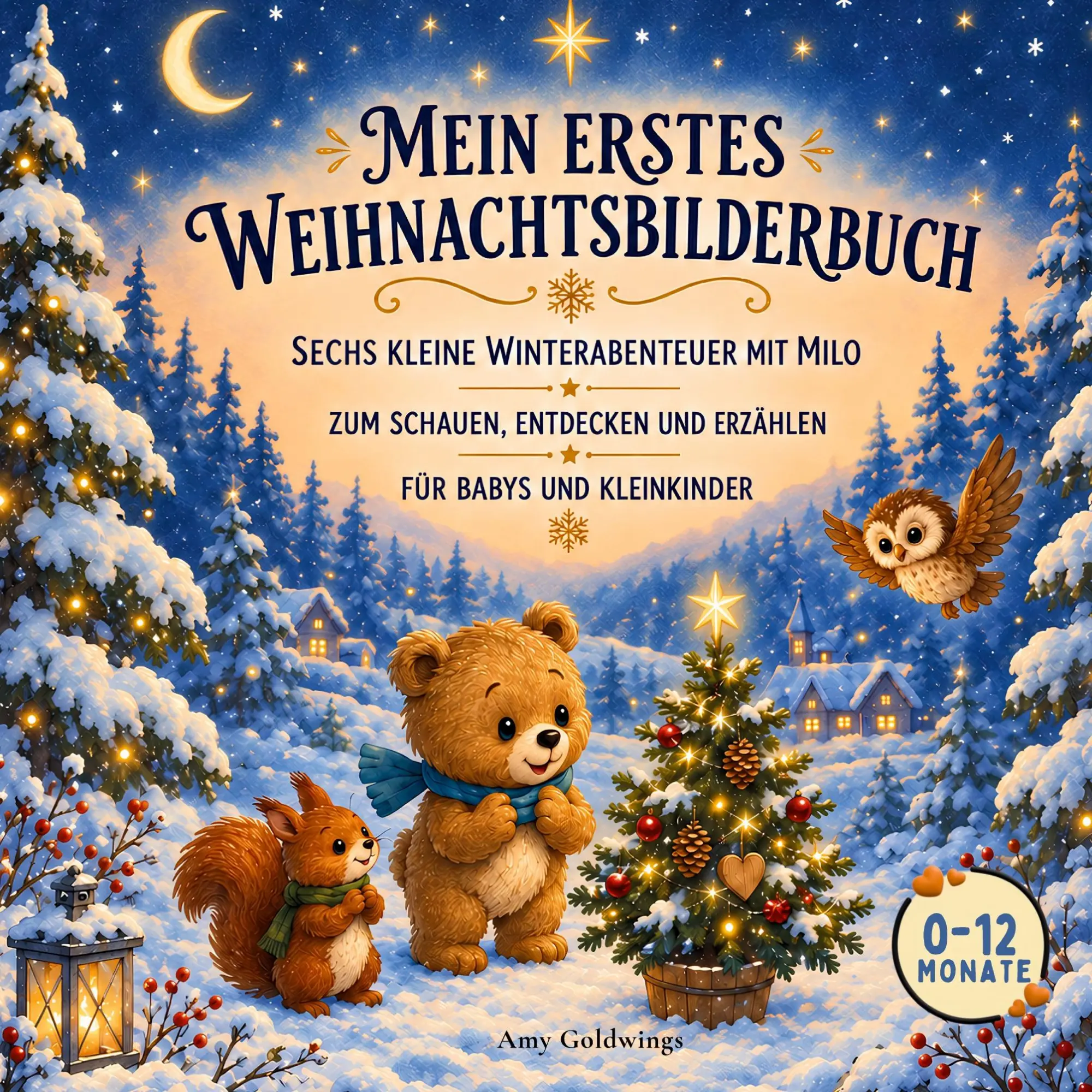 Cover: 9783696385217 | Mein erstes Weihnachtsbilderbuch für Babys und Kleinkinder | Goldwings