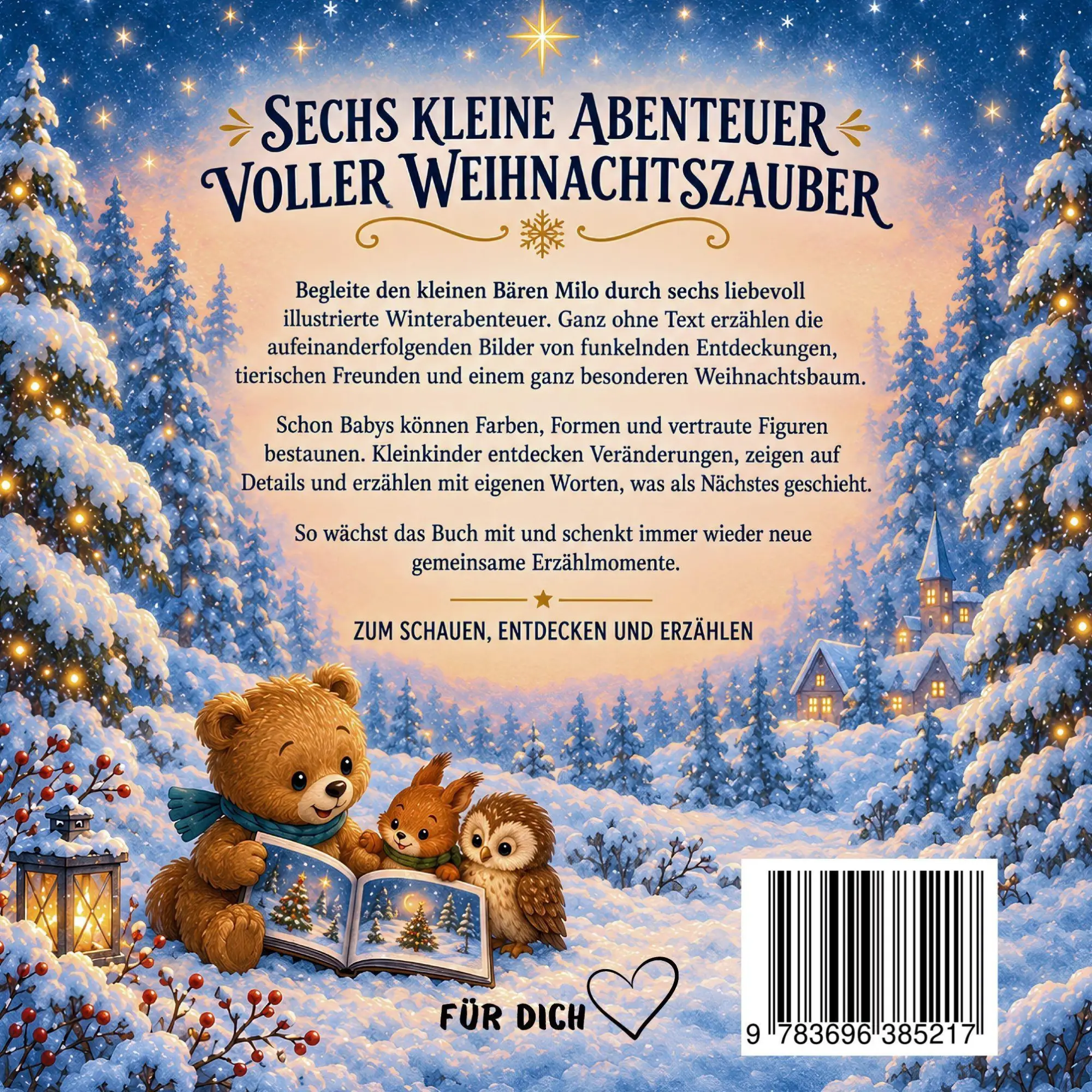 Rückseite: 9783696385217 | Mein erstes Weihnachtsbilderbuch für Babys und Kleinkinder | Goldwings