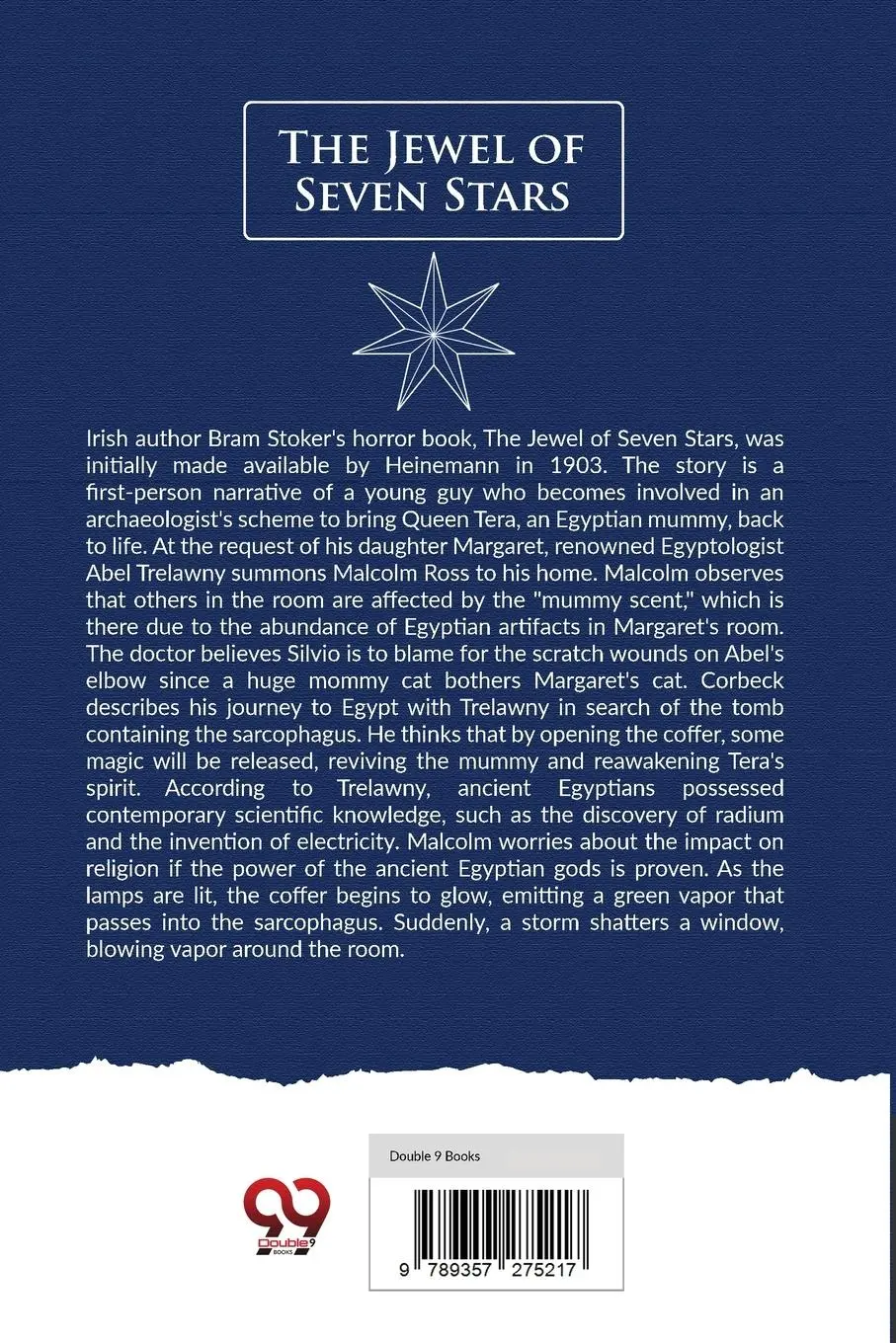Rückseite: 9789357275217 | The Jewel Of Seven Stars | Bram Stoker | Taschenbuch | Englisch | 2023