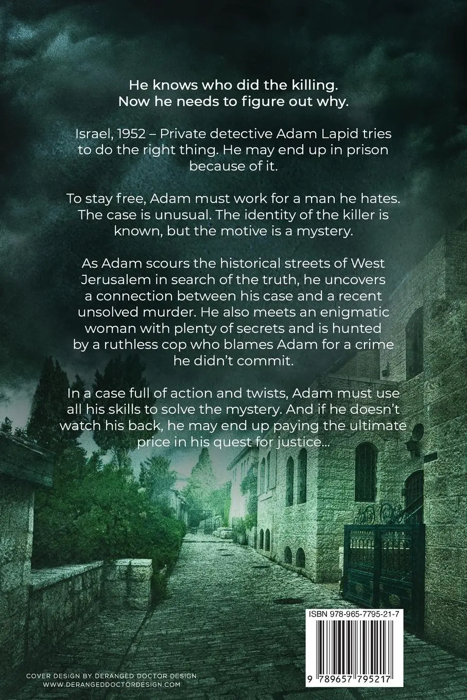 Rückseite: 9789657795217 | A Death in Jerusalem | Jonathan Dunsky | Taschenbuch | Englisch | 2022
