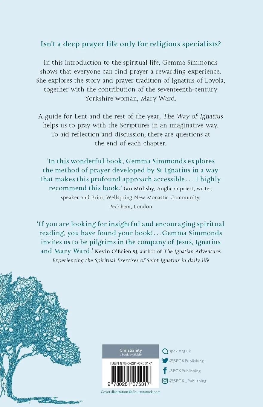 Rückseite: 9780281075317 | The Way of Ignatius | A Prayer Journey through Lent | Gemma Simmonds
