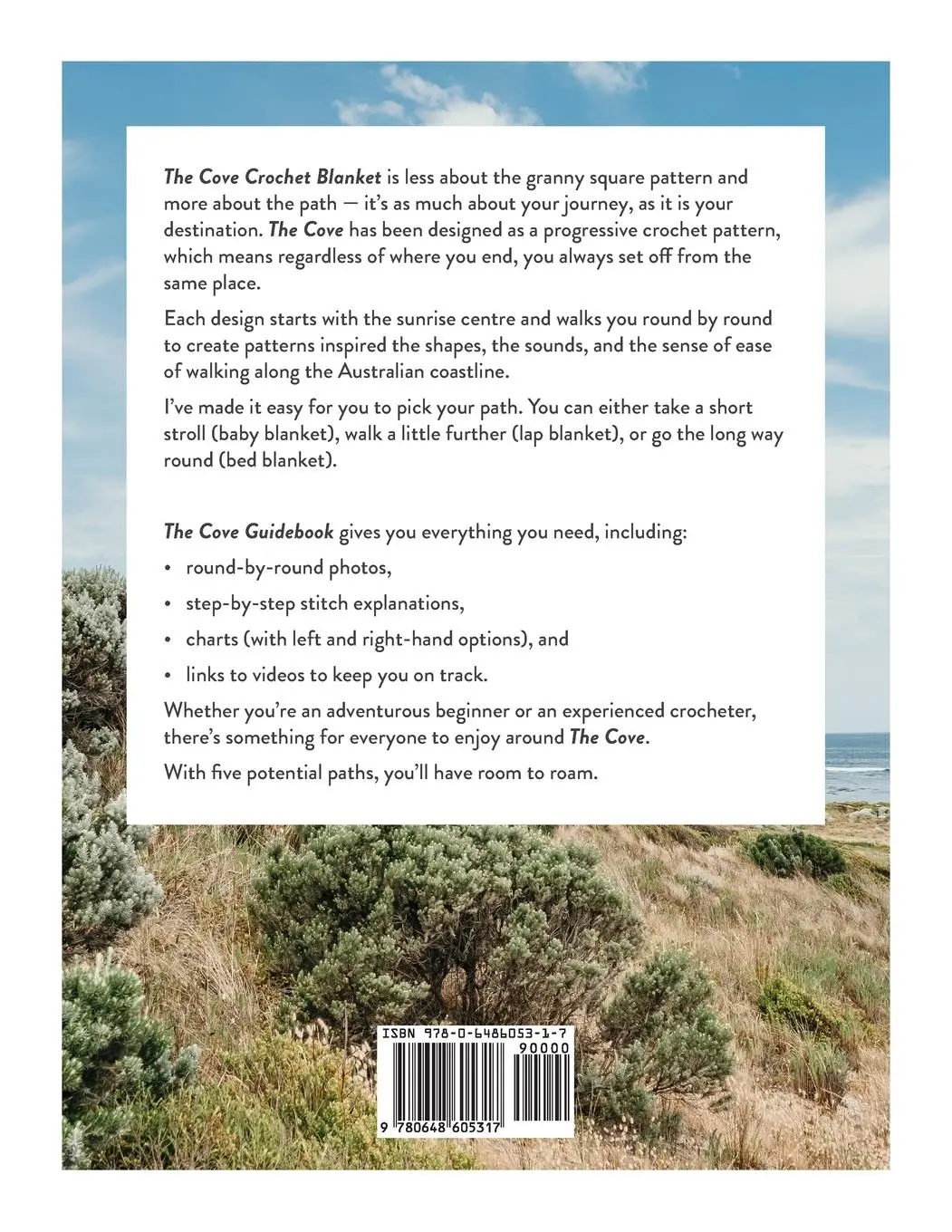 Rückseite: 9780648605317 | The Cove Crochet Blanket US terms | Shelley Husband | Taschenbuch