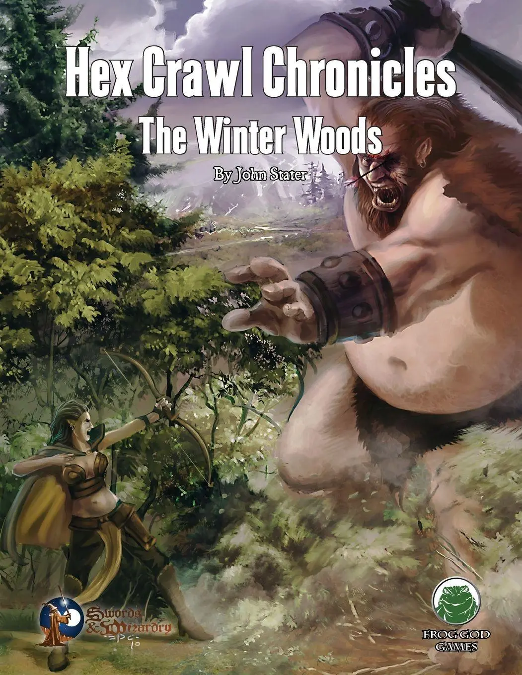 Cover: 9781622835317 | Hex Crawl Chronicles 2 | The Winter Woods - Swords &amp; Wizardry | Stater