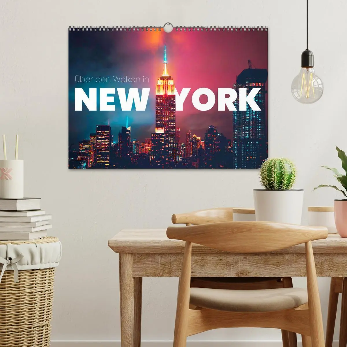 Bild: 9783457615317 | Über den Wolken in New York (Wandkalender 2026 DIN A3 quer),...