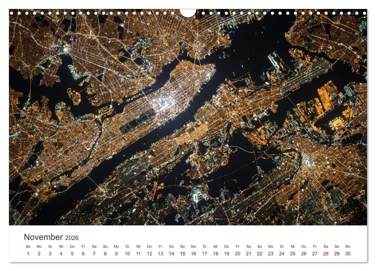 Bild: 9783457615317 | Über den Wolken in New York (Wandkalender 2026 DIN A3 quer),...