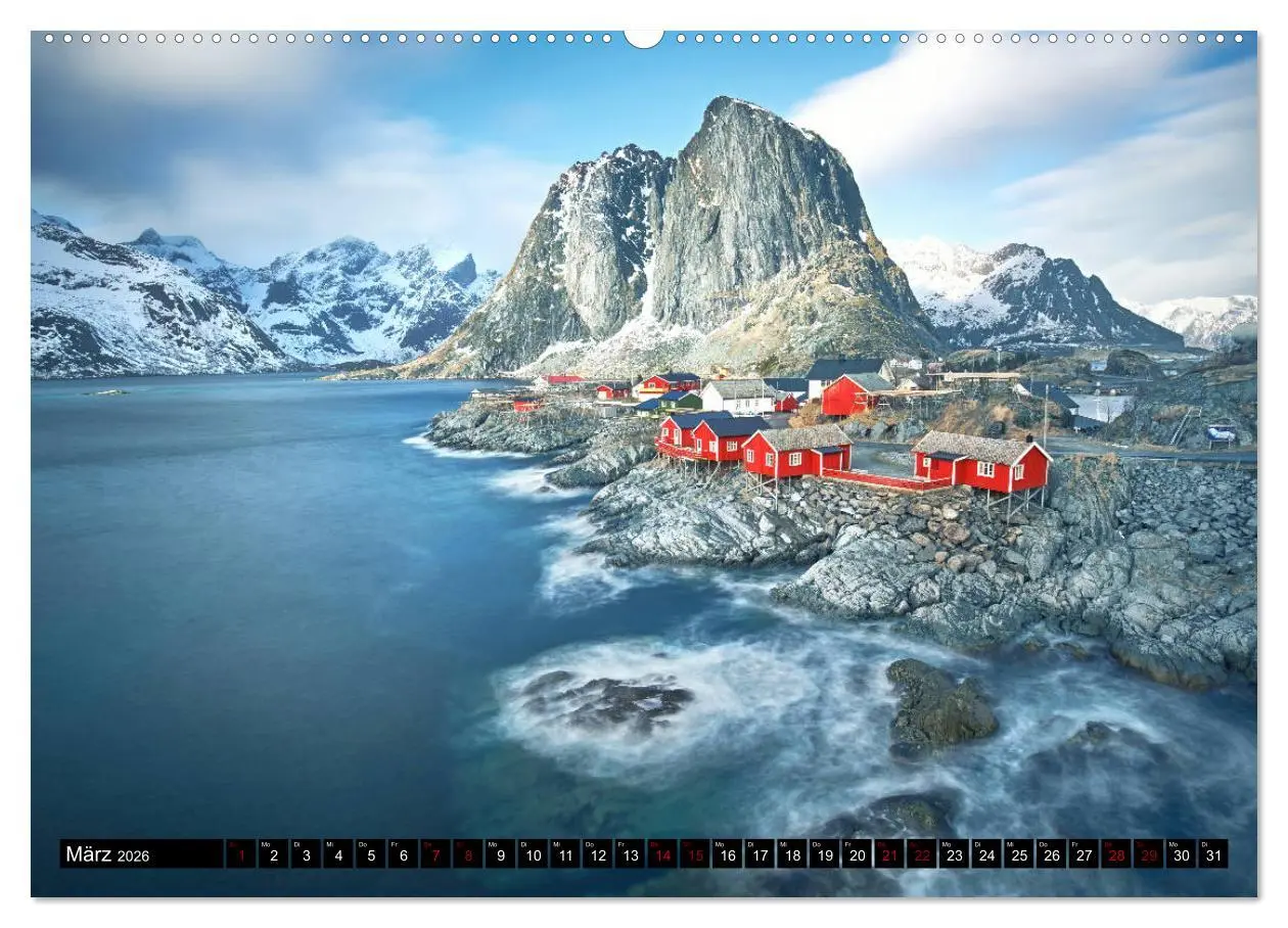 Bild: 9783457785317 | Lofoten Inselzauber (Wandkalender 2026 DIN A2 quer), CALVENDO...