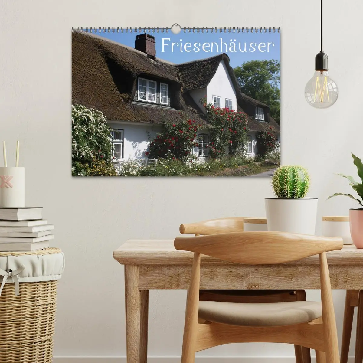 Bild: 9783516185317 | Friesenhäuser (Wandkalender 2026 DIN A3 quer), CALVENDO Monatskalender