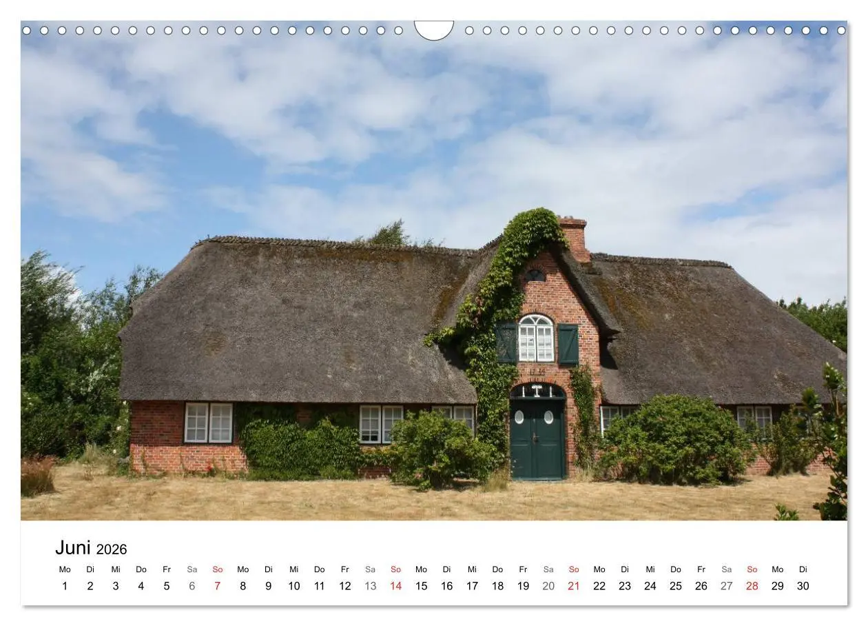 Bild: 9783516185317 | Friesenhäuser (Wandkalender 2026 DIN A3 quer), CALVENDO Monatskalender