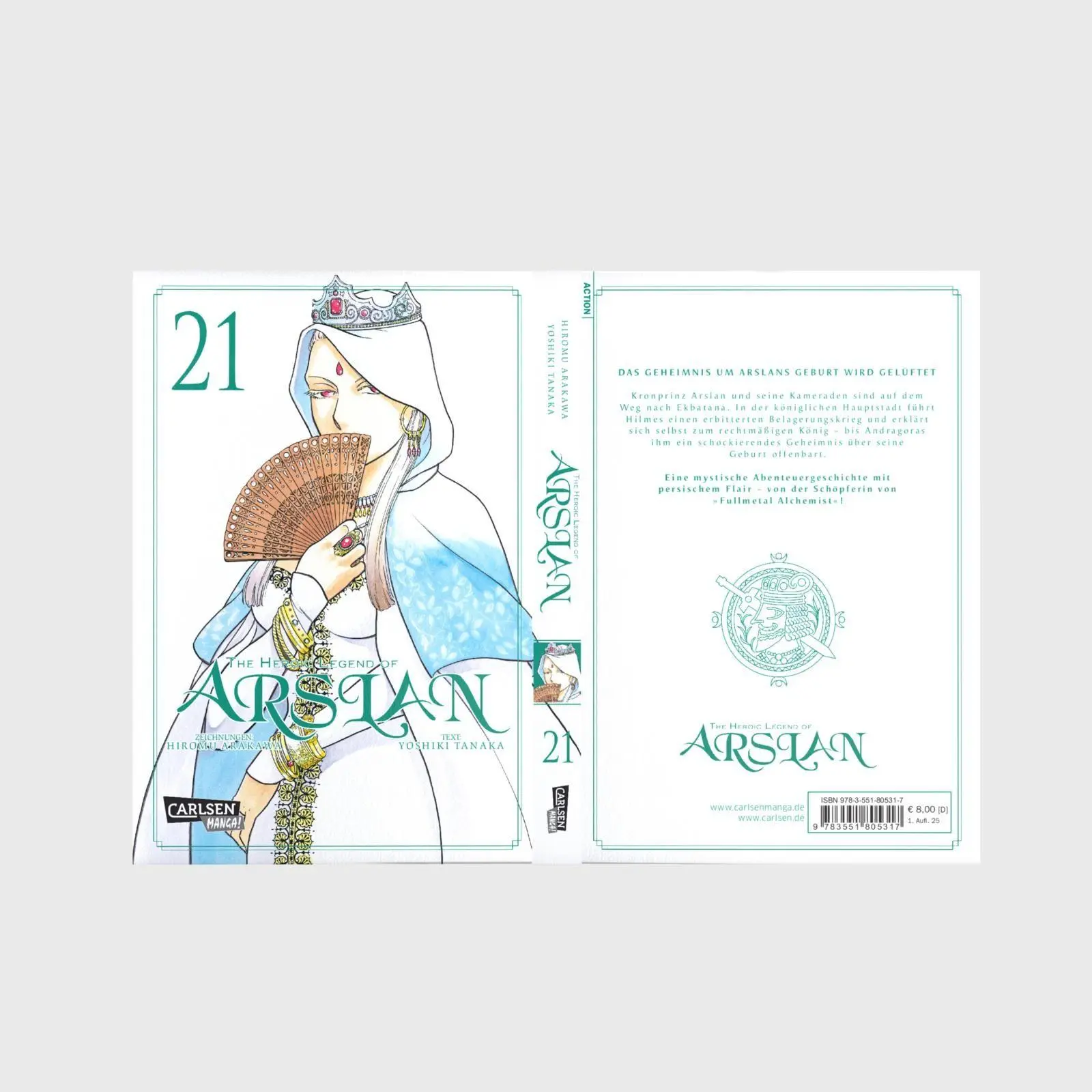 Bild: 9783551805317 | The Heroic Legend of Arslan 21 | Hiromu Arakawa (u. a.) | Taschenbuch