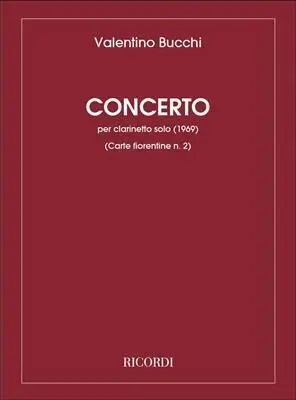 Cover: 9790041315317 | Concerto Per Clarinetto Solo | Valentino Bucchi | Partitur | 2023