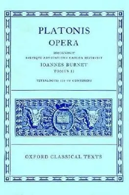 Cover: 9780198145417 | Platonis Opera. Vol.2 | Platon | Buch | Oxford Classical Texts | 2012