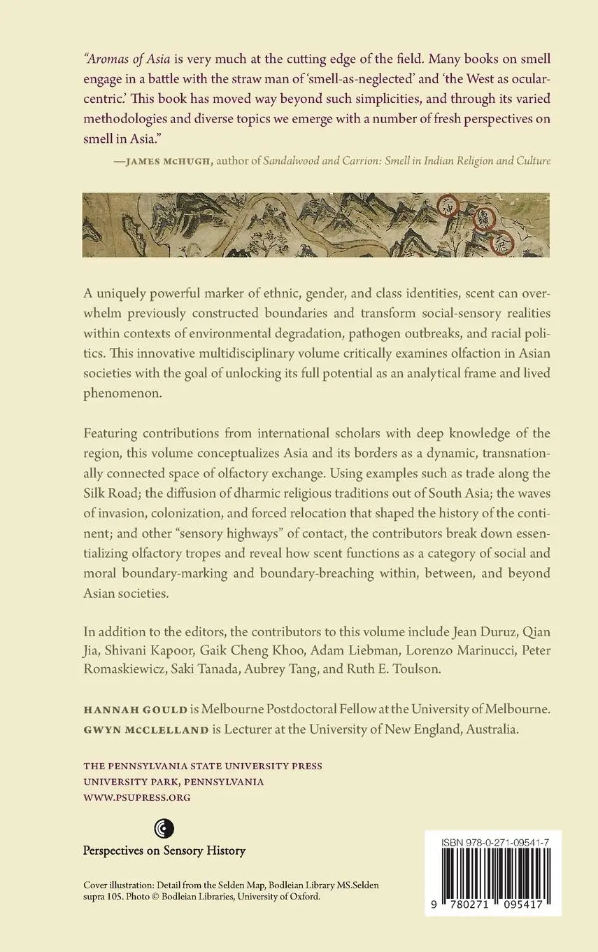 Rückseite: 9780271095417 | Aromas of Asia | Exchanges, Histories, Threats | McClelland (u. a.)