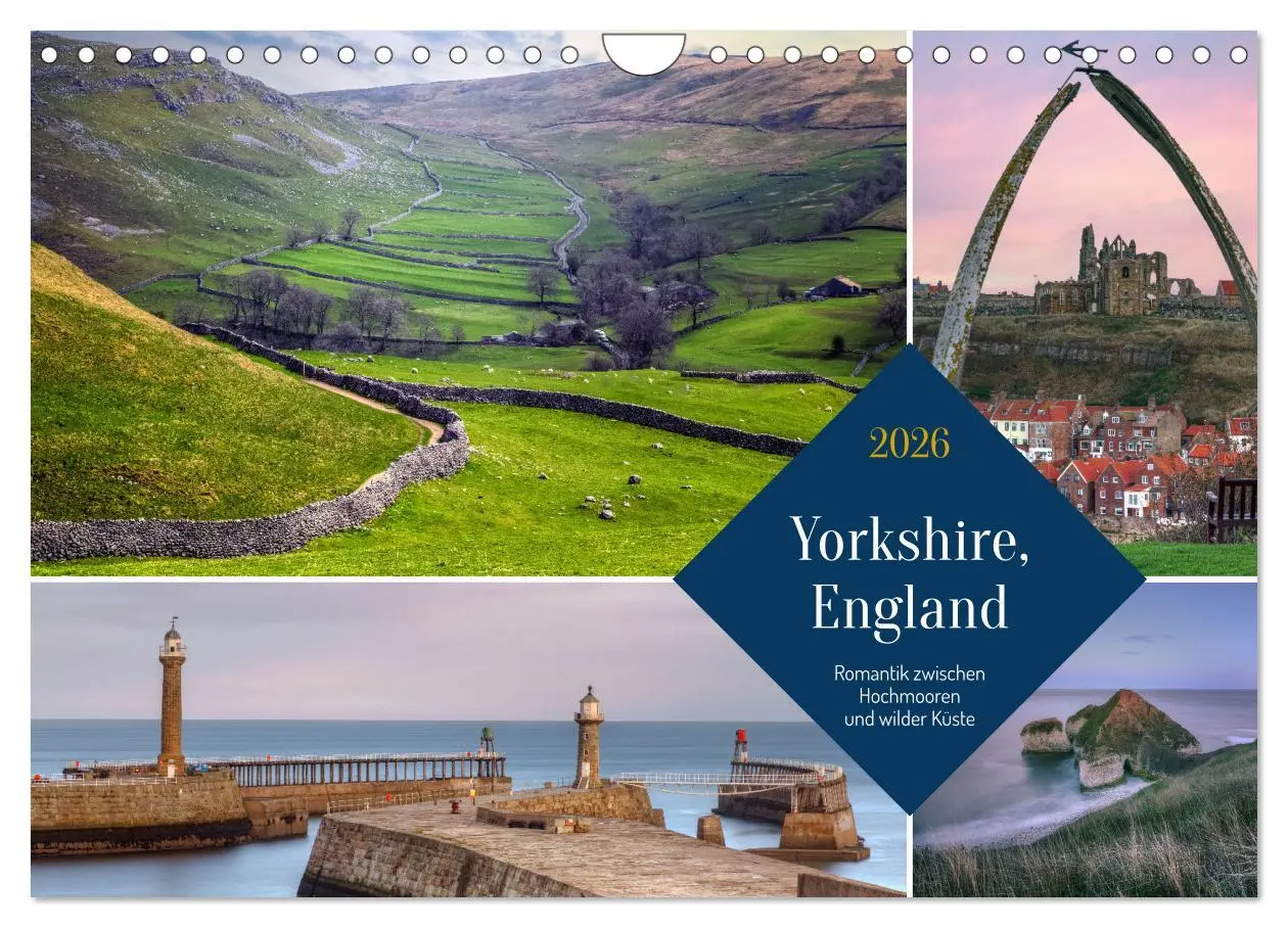 Cover: 9783457535417 | Yorkshire, England: Romantik zwischen Hochmooren und wilder Küste...
