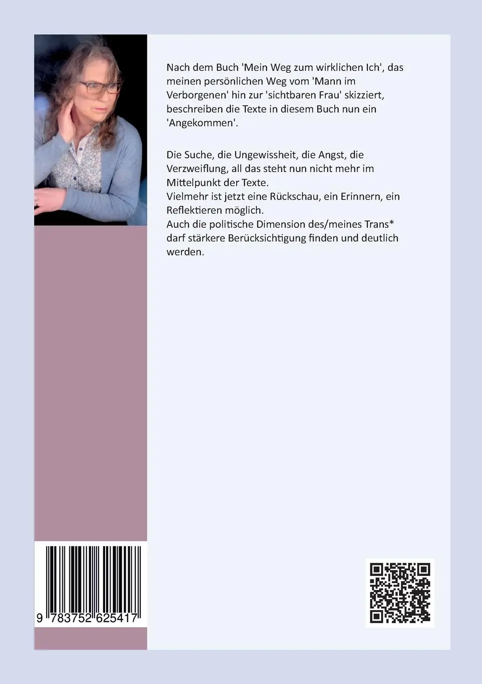 Rückseite: 9783752625417 | Mein Leben im wirklichen Ich | Kerstin F. Wolff | Taschenbuch | 112 S.