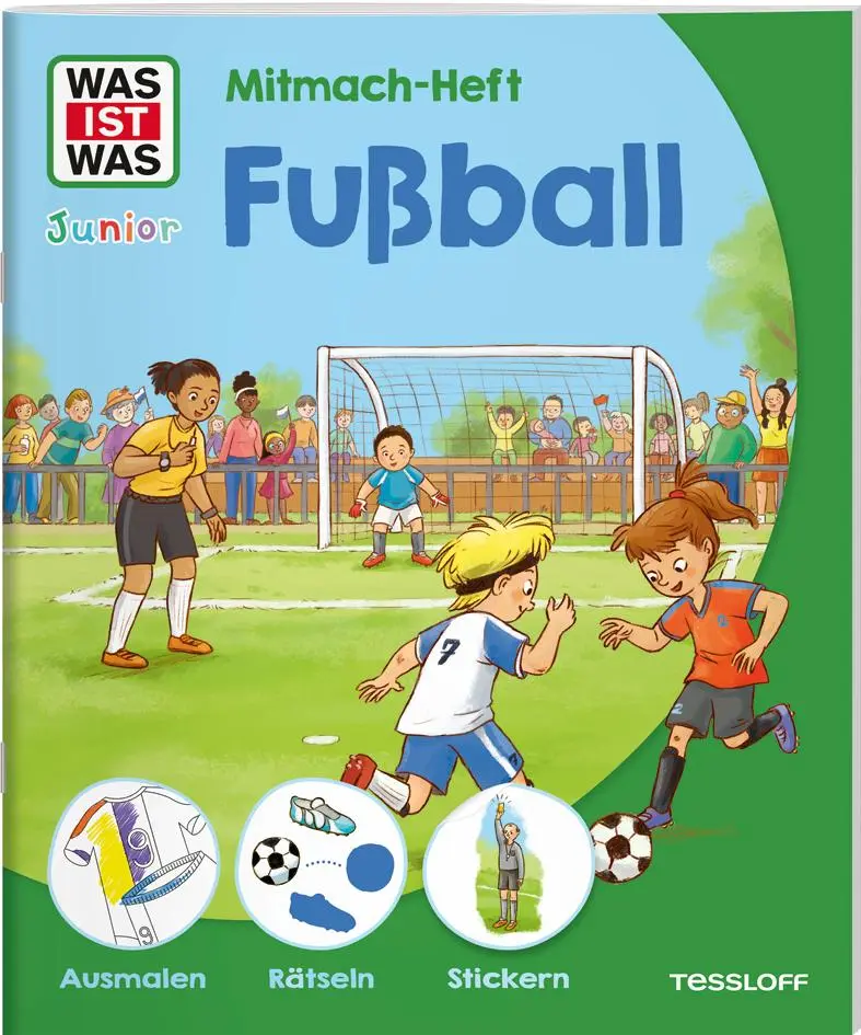 Cover: 9783788675417 | WAS IST WAS Junior Mitmach-Heft Fußball | Christina Braun | Broschüre