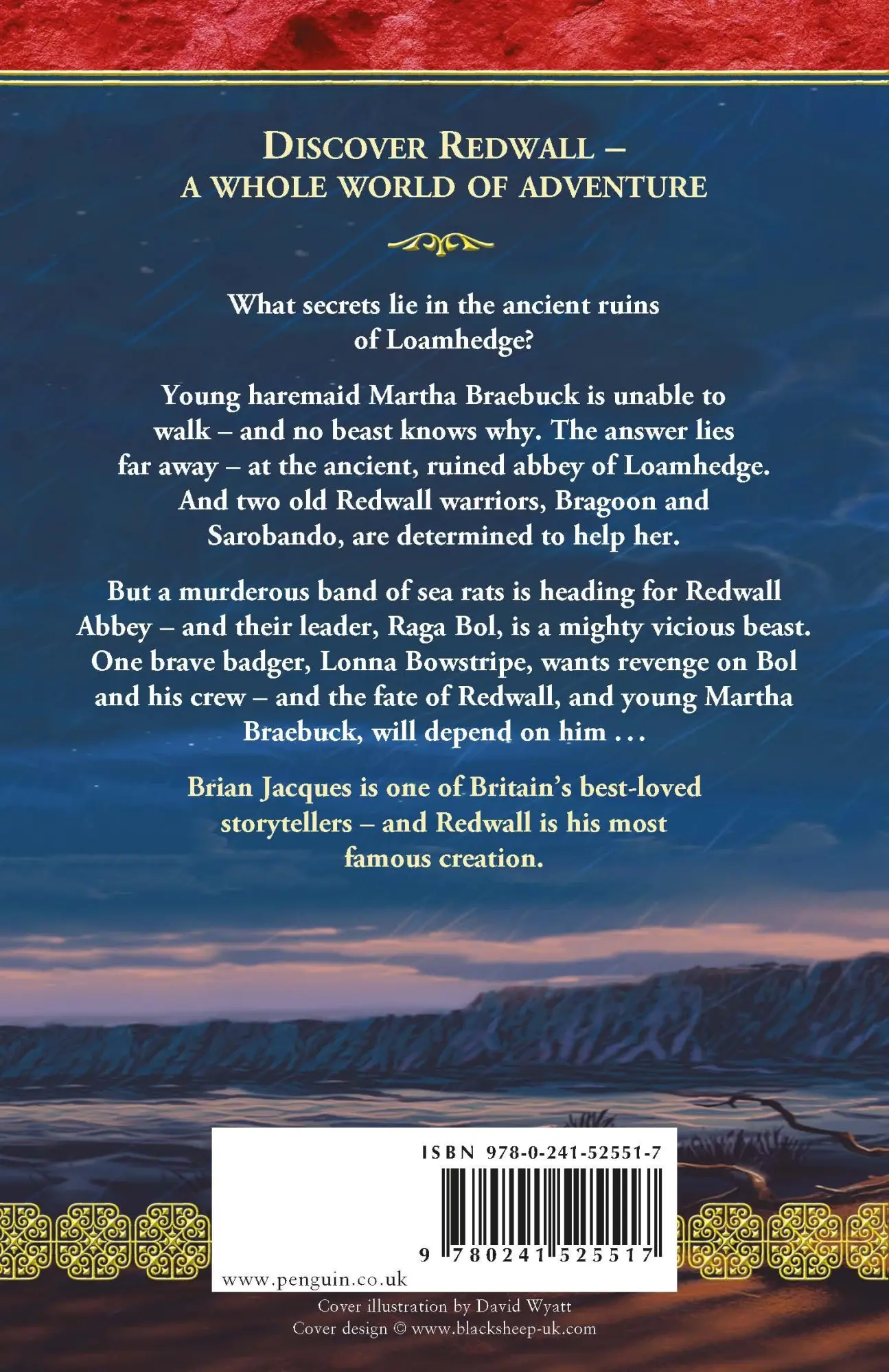 Rückseite: 9780241525517 | Loamhedge | Brian Jacques | Taschenbuch | Englisch | 2021 | Puffin
