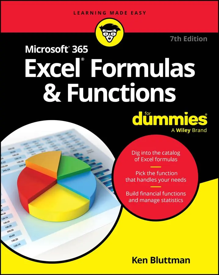 Cover: 9781394295517 | Microsoft 365 Excel Formulas &amp; Functions for Dummies | Ken Bluttman