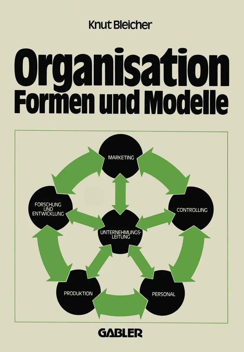 Cover: 9783409315517 | Organisation - Formen und Modelle | Knut Bleicher | Taschenbuch | 1981