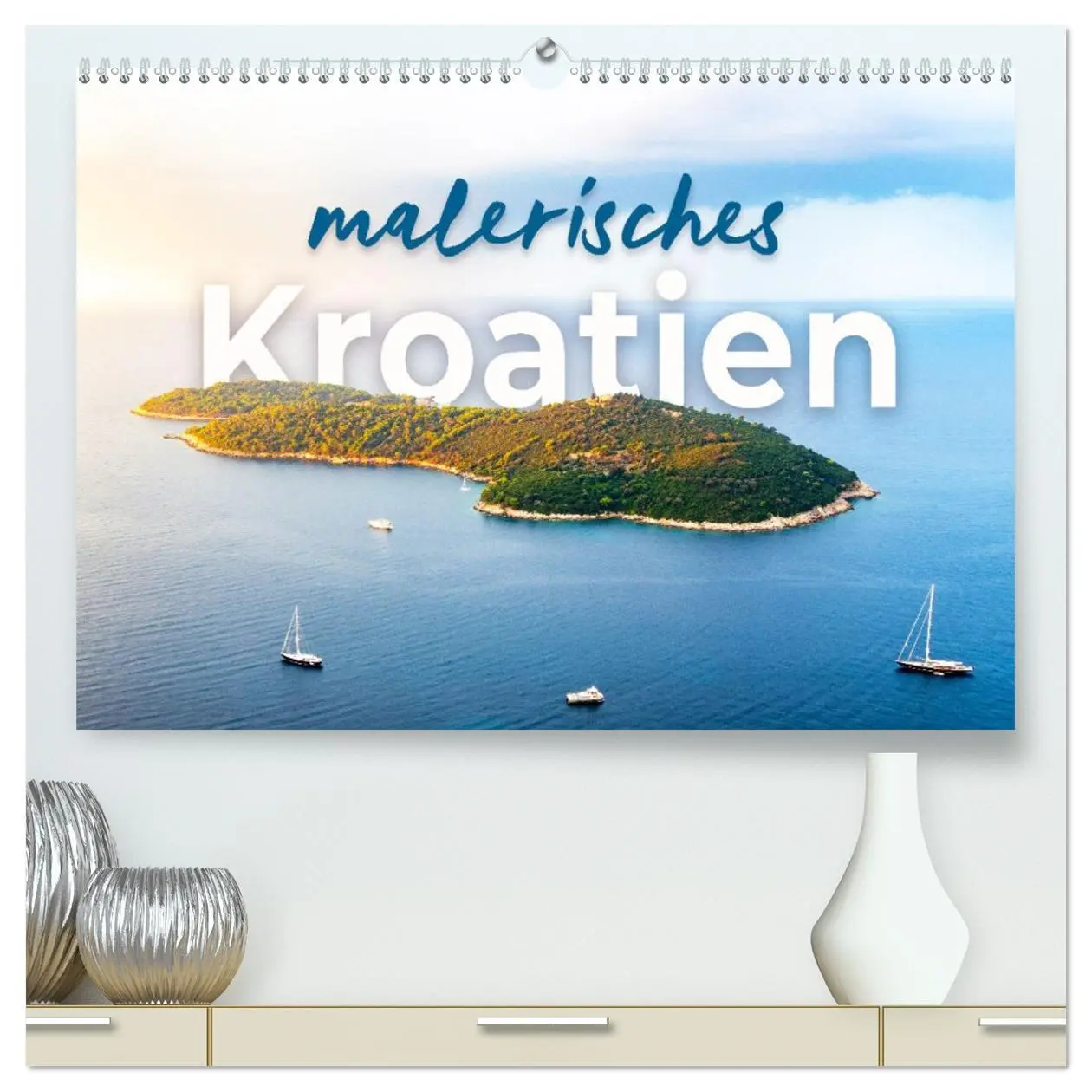 Cover: 9783457455517 | Malerisches Kroatien (hochwertiger Premium Wandkalender 2026 DIN A2...