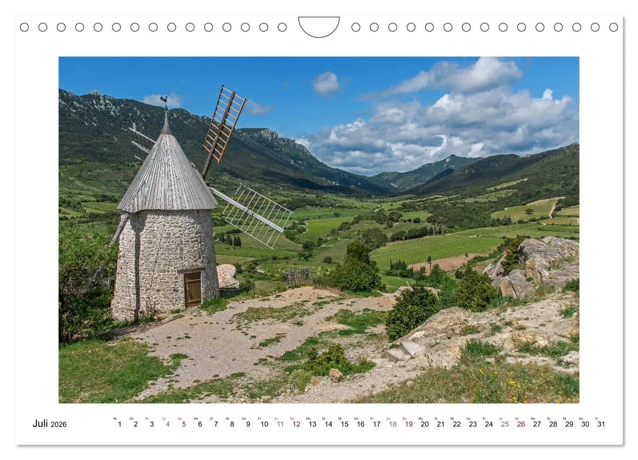 Bild: 9783457905517 | Okzitanien - Katharerland (Wandkalender 2026 DIN A4 quer), CALVENDO...