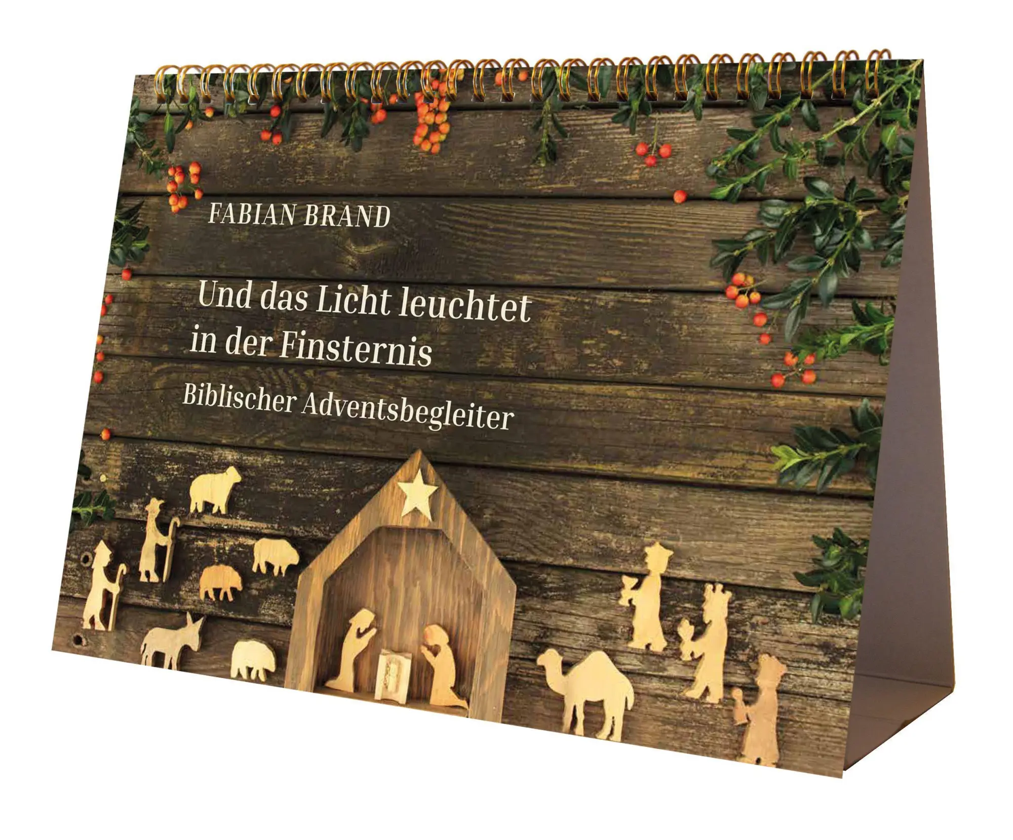Cover: 9783460255517 | Und das Licht leuchtet in der Finsternis | Fabian Brand | Kalender