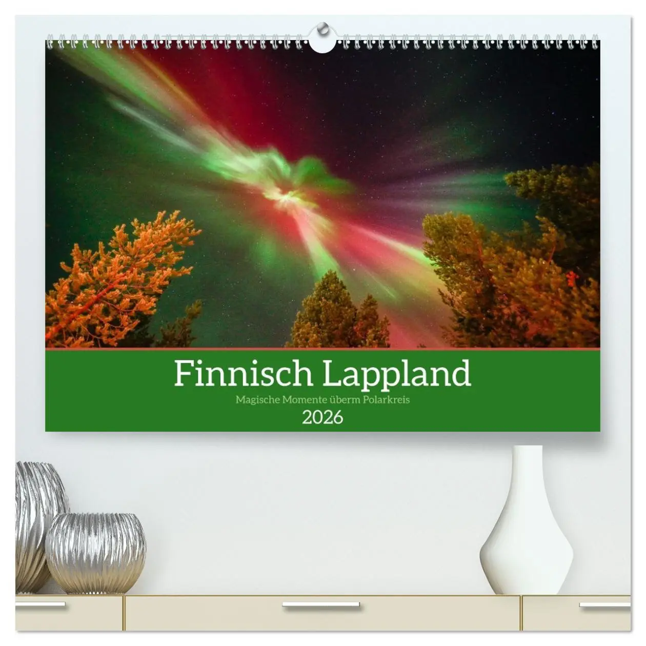 Cover: 9783516235517 | Finnisch Lappland (hochwertiger Premium Wandkalender 2026 DIN A2...