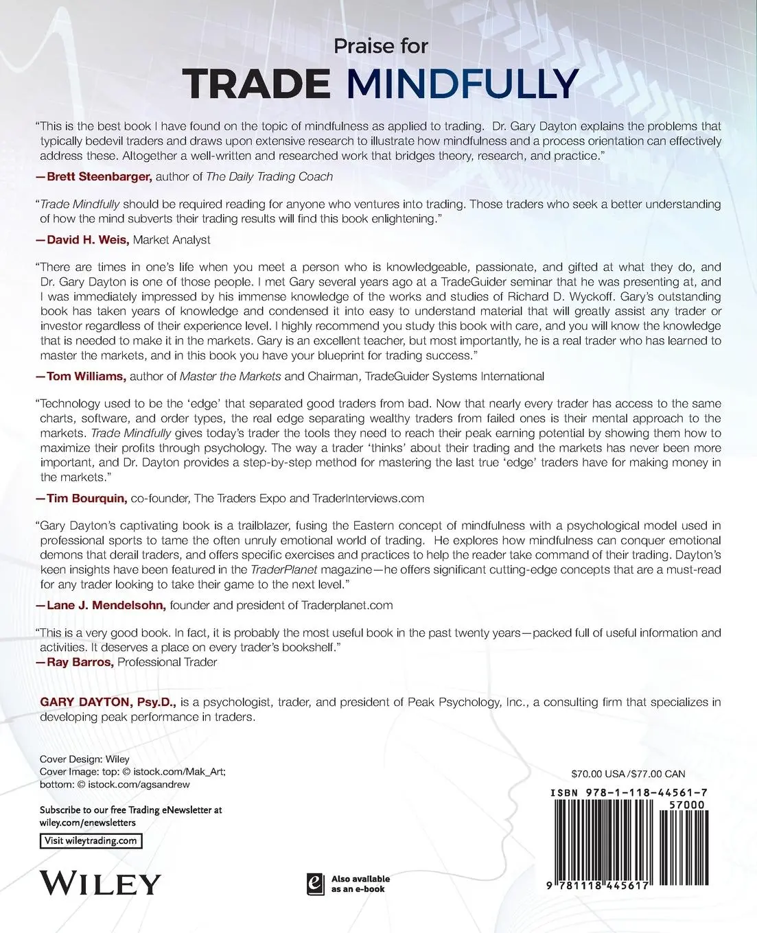 Rückseite: 9781118445617 | Trade Mindfully | Gary Dayton | Taschenbuch | 320 S. | Englisch | 2014