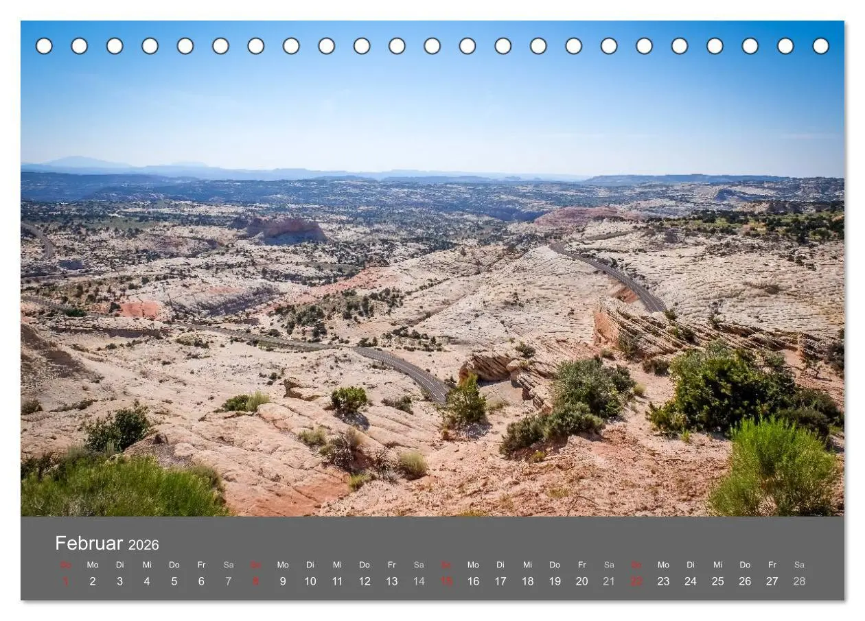 Bild: 9783457995617 | Biker Paradies - Die Canyons der USA (Tischkalender 2026 DIN A5...
