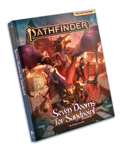 Cover: 9781640785717 | Pathfinder Adventure Path: Seven Dooms for Sandpoint Hardcover...