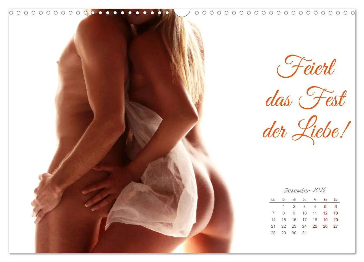 Bild: 9783457505717 | Gelebte Erotik für Paare (Wandkalender 2026 DIN A3 quer), CALVENDO...