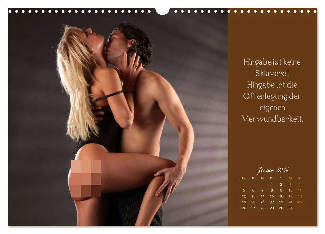 Bild: 9783457505717 | Gelebte Erotik für Paare (Wandkalender 2026 DIN A3 quer), CALVENDO...