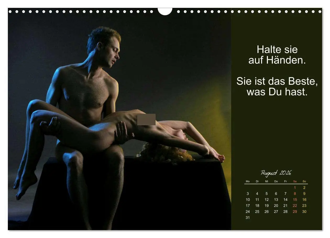 Bild: 9783457505717 | Gelebte Erotik für Paare (Wandkalender 2026 DIN A3 quer), CALVENDO...