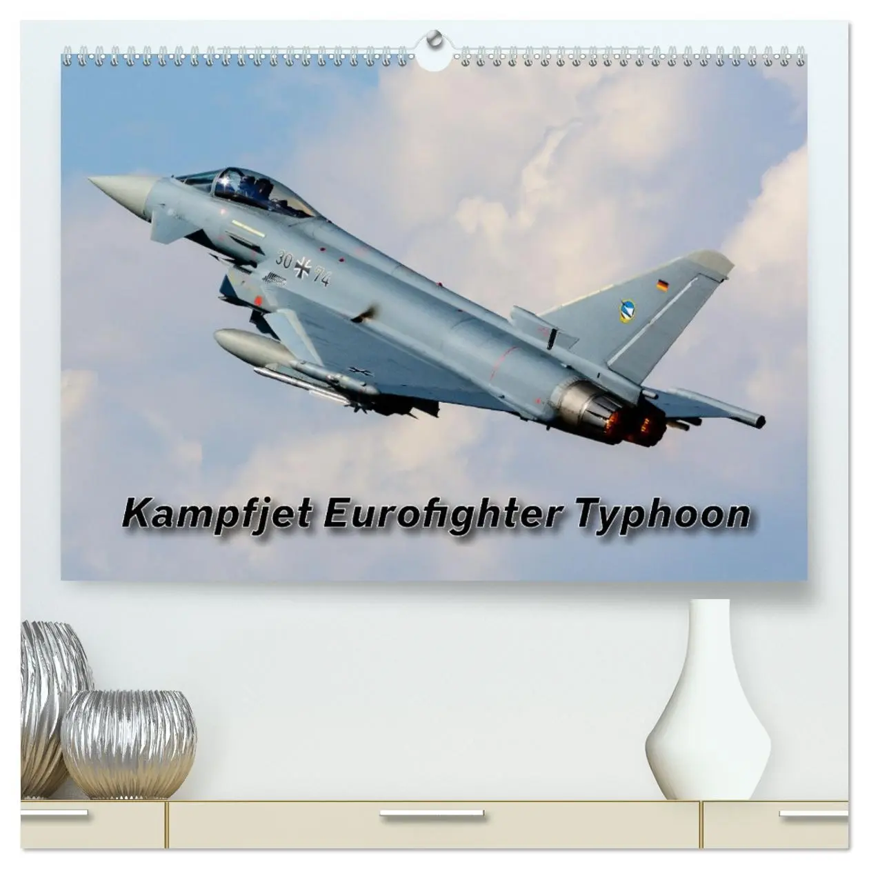 Cover: 9783457675717 | Kampfjet Eurofighter Typhoon (hochwertiger Premium Wandkalender...